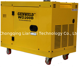 GENWELD WD200B 200Aエンジンの主導の溶接工の発電機、無声ディーゼル溶接工の発電機