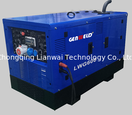 GENWELD LWG600 600A MMA/TIG/FCAW/Gouging/セルロース溶接用のディーゼル溶接機発電機